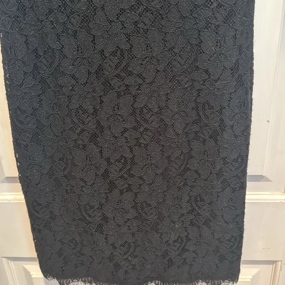 Diane Von Furstenberg black sexy classy dress